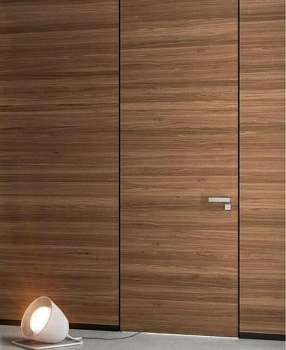 Скрытая дверь МДФ Egger со скрытым коробом без наличников