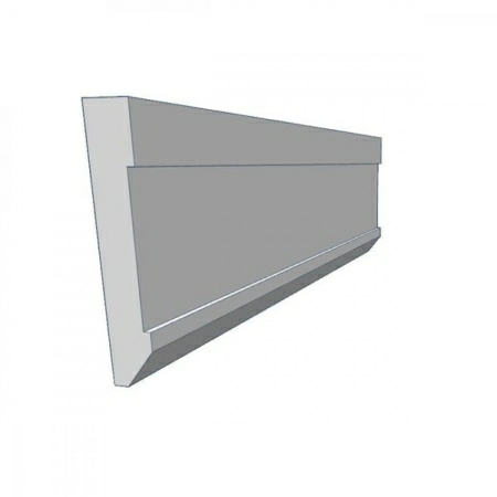 Вставки в скрытый плинтус из МДФ 100 мм