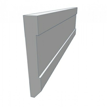 Вставки в скрытый плинтус из МДФ 100 мм