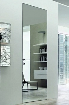 Зеркальная скрытая дверь invisible