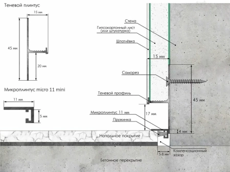МИКРОПЛИНТУС MICRO 11 MINI