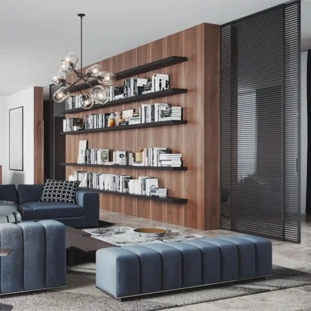 Реечная перегородка