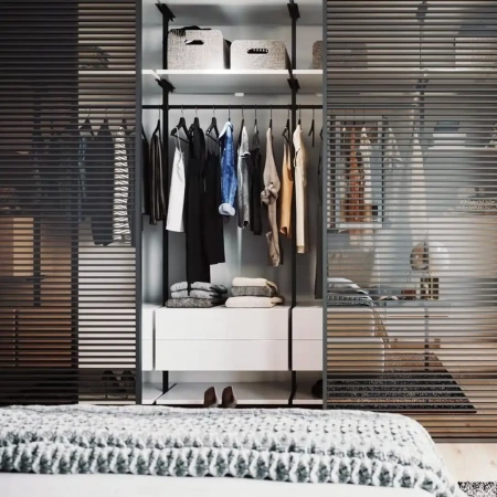 Реечная перегородка