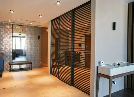 Реечная перегородка