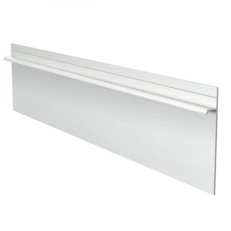 Алюминиевый профиль скрытого плинтуса без полки не анодированный