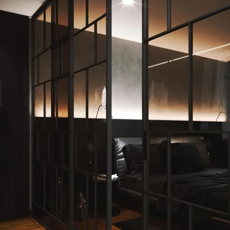 Лофт перегородка