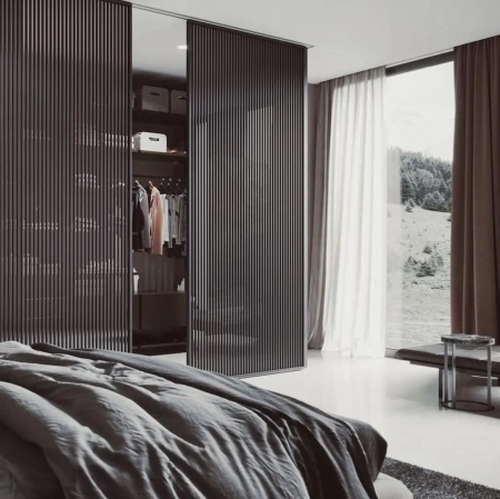 Реечная перегородка