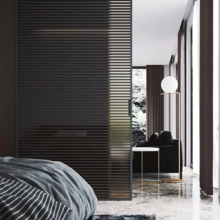 Реечная перегородка