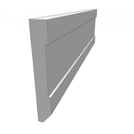 Вставки в скрытый плинтус из МДФ 100 мм