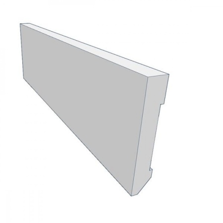 Вставки в скрытый плинтус из МДФ 80 мм