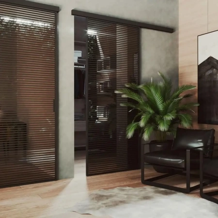 Реечная перегородка