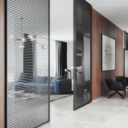 Реечная перегородка