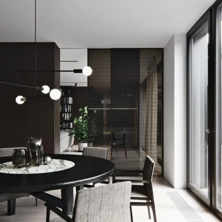 Реечная перегородка